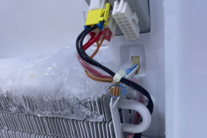 close up freezer repair